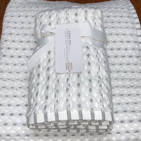 Kassatex Bath Kassa Spa By Kassatex 0 Cotton Towel Set 8piece Set